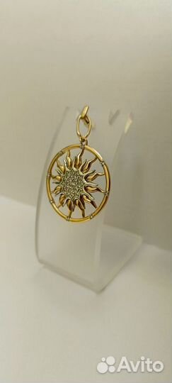 Золотая подвеска