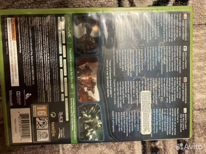 Игра для приставки xbox 360 halo 4