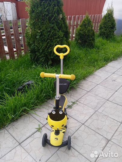 Самокат детский трехколесный