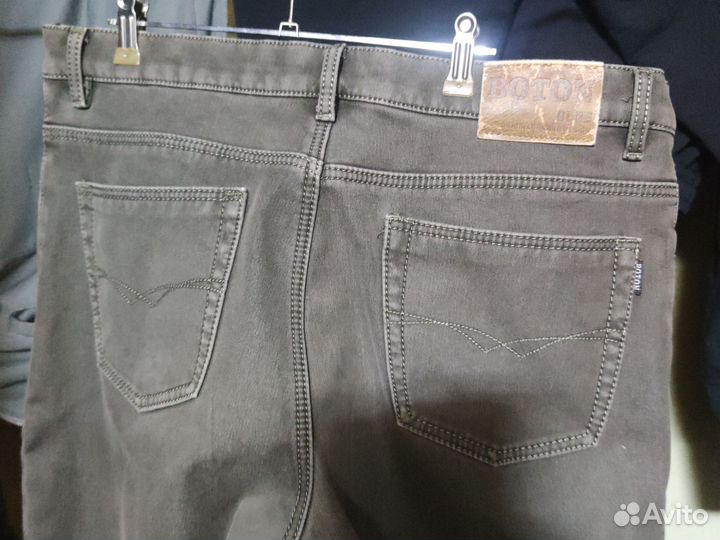 Джинсы утепленные мужские