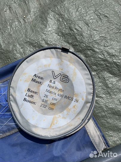 Виндсерфинг парус Neil Pryde V6 8,5м