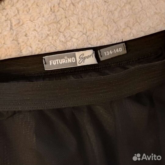 Купальник гимнастический, юбка, чешки