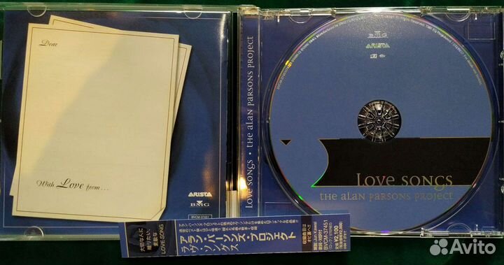 Alan Parsons Project Love Songs CD Japan