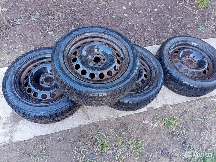 Колеса на штампованных дисках r 16