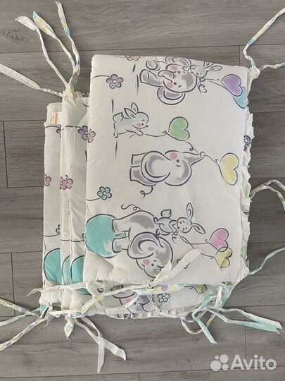 Набор, бортики в детскую кроватку