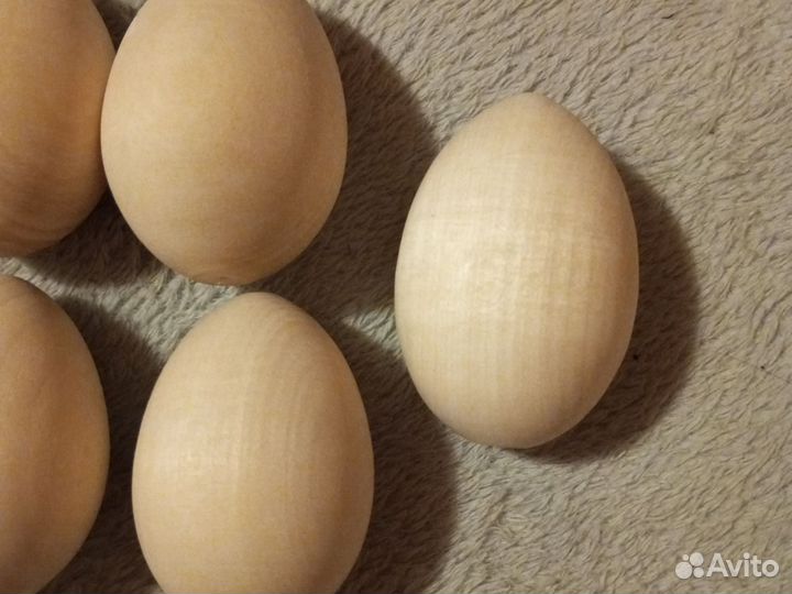 Яйцо деревянное заготовка 7 см