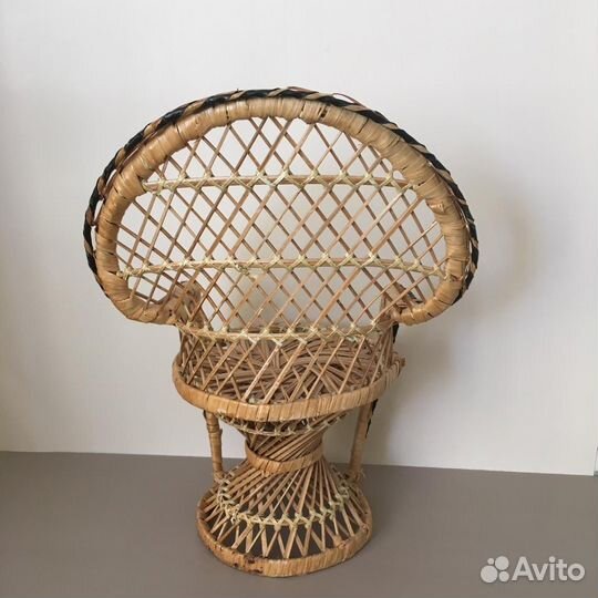 Винтажное плетение кресло - Германия