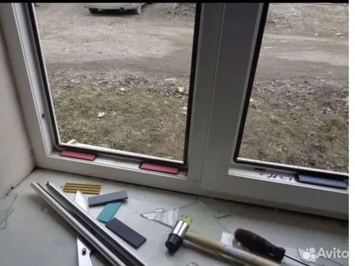 Ремонт пластиковых окон, замена окон
