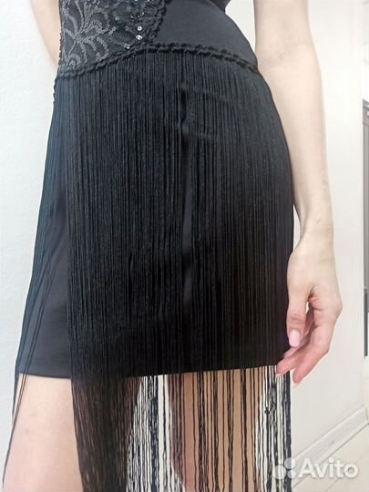 Вечернее платье латина гэтсби 42-44, s с пайетками