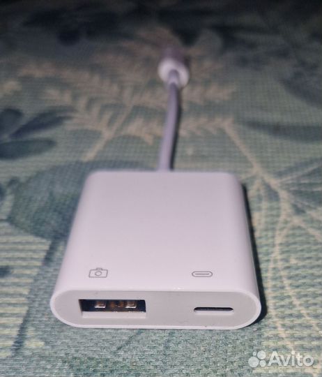 Адаптер Lightning-USB для iPhone и iPad