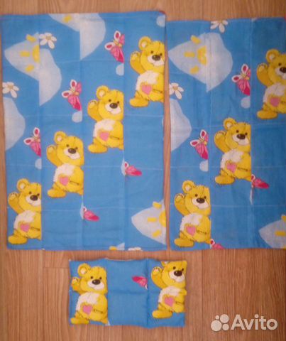 Комплект постельного белья для куклы