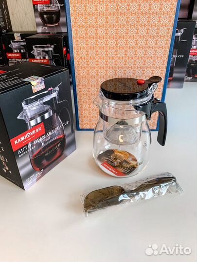 Стеклянный чайник Kamjove