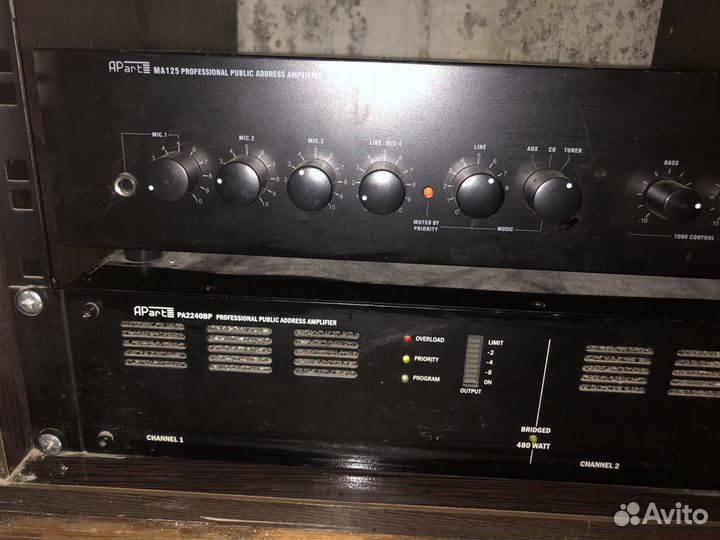 Усилитель трансляционный Apart PA2240BP