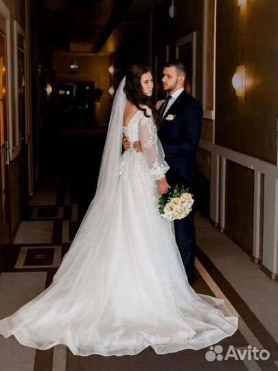 Свадебное платье 44 46