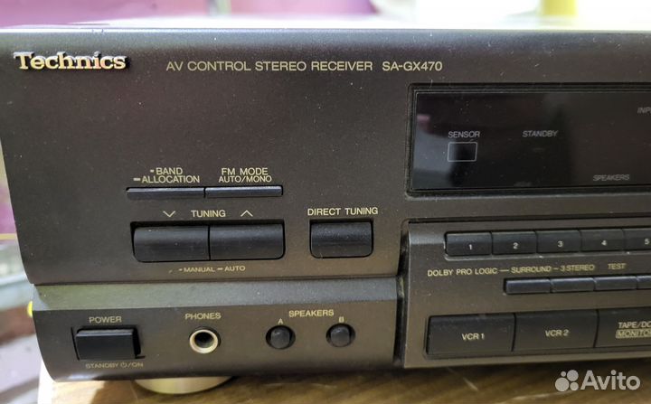 Ресивер усилитель звука Technics SA-GX470