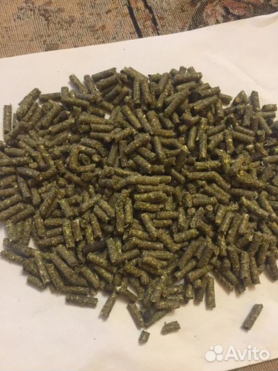 Гранулированный корм для кроликов