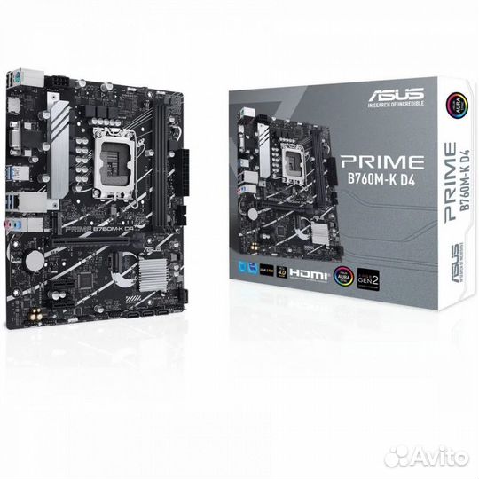 Материнская плата Asus prime B760M-K D4 583003