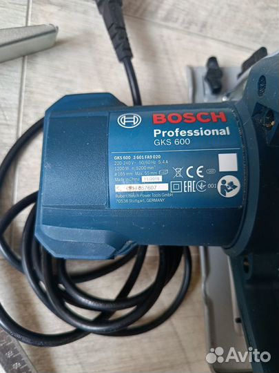 Циркулярная пила Bosch GKS 600