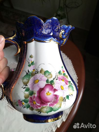 Гжель расписная, авторская работа