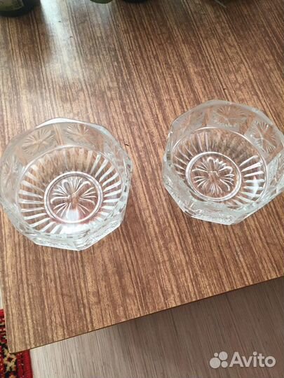 Вазы хрустальные