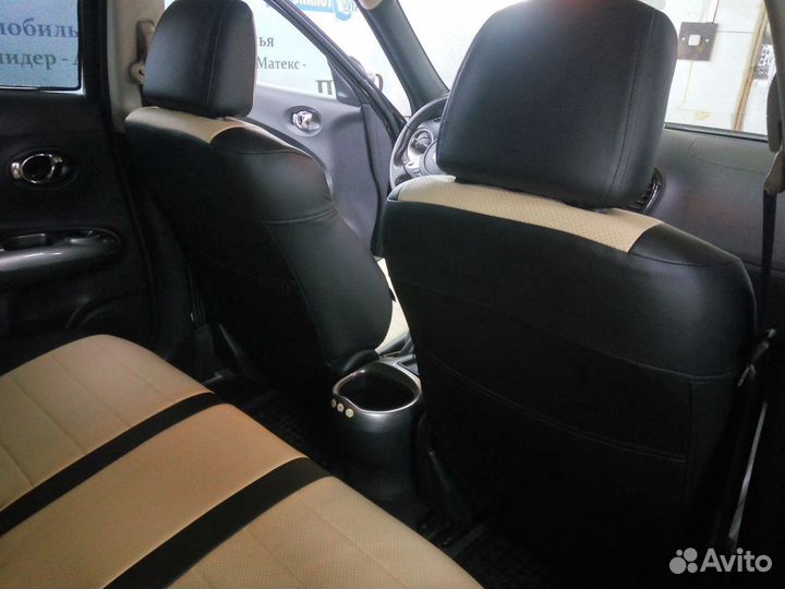 Чехлы экокожа на Nissan Juke от Автопилот