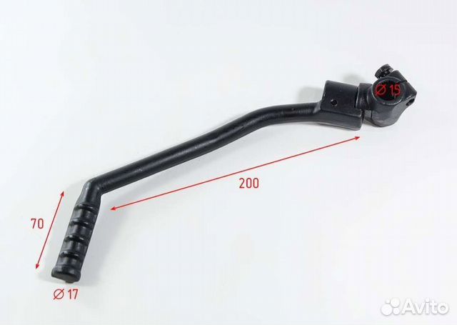 Рычаг кикстартера 165fmm 166fmm 164fml