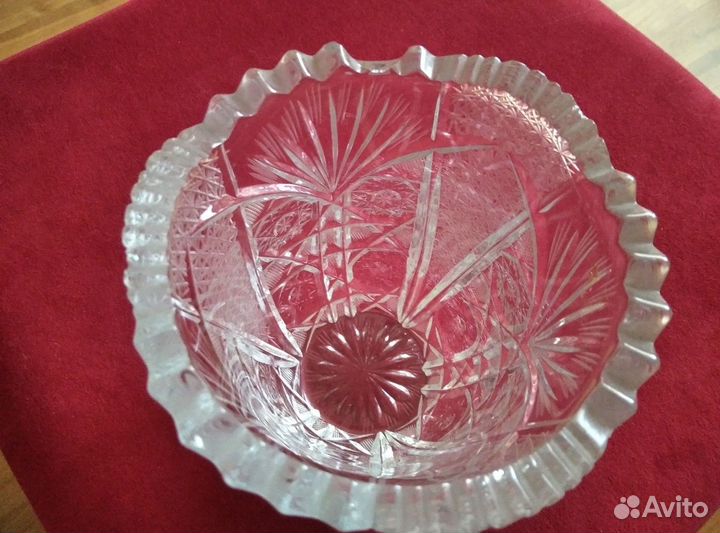 Винтаж: Ваза хрустальная СССР