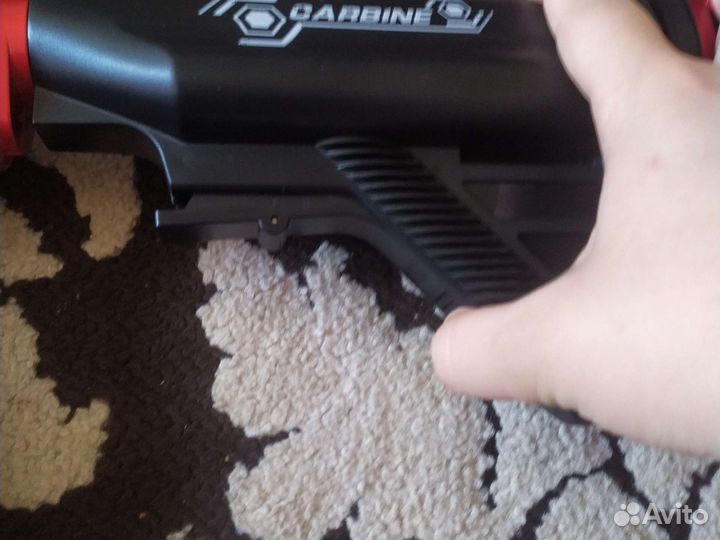 Игровой автомат с пулями нерф и гильзами