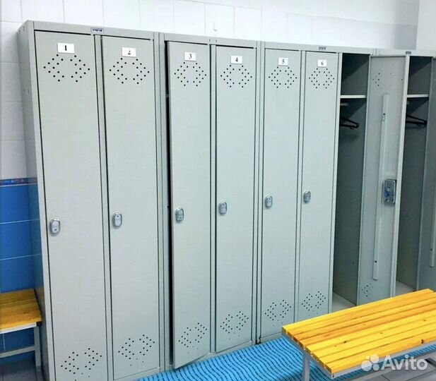 Шкаф металлический для раздевалок