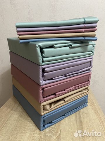 Постельное белье однотонное из люкс сатин