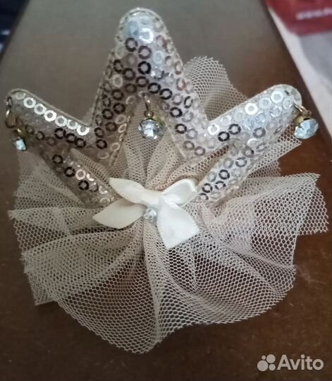 Заколка для маленькой принцессы корона