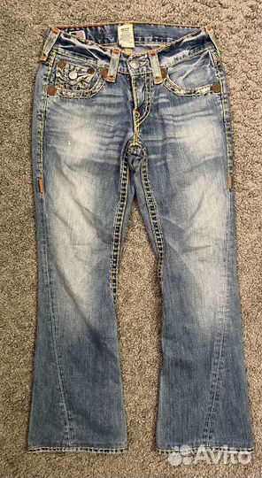 Джинсы true religion joey super t клеш