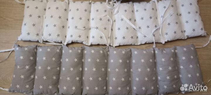 Бортики в детскую кроватку