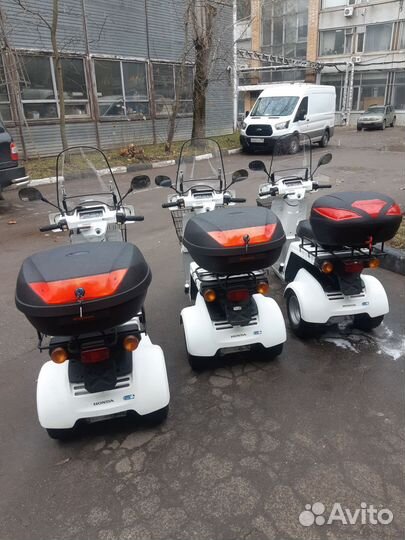 Honda gyro х pgm для двоих белые