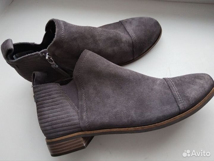 Ботинки замша Toms 38-39 размер