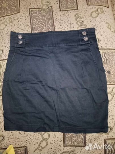 Джинсовая юбка zara