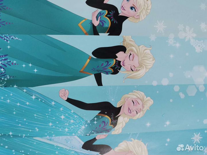 Упаковочная бумага холодное сердце Эльза