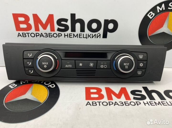 Панель управления климатом Bmw 335I E90 N54B30A