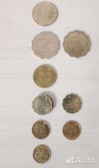 Монеты иностранные современные
