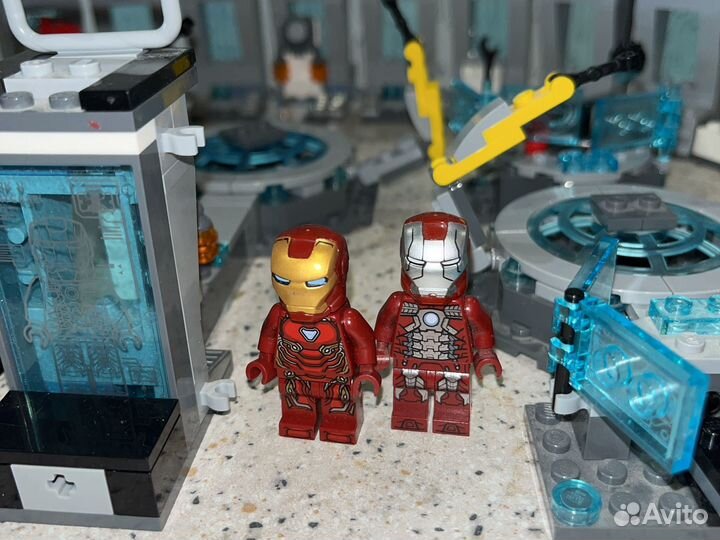 Lego marvel avengers 76125 лаборатория железного