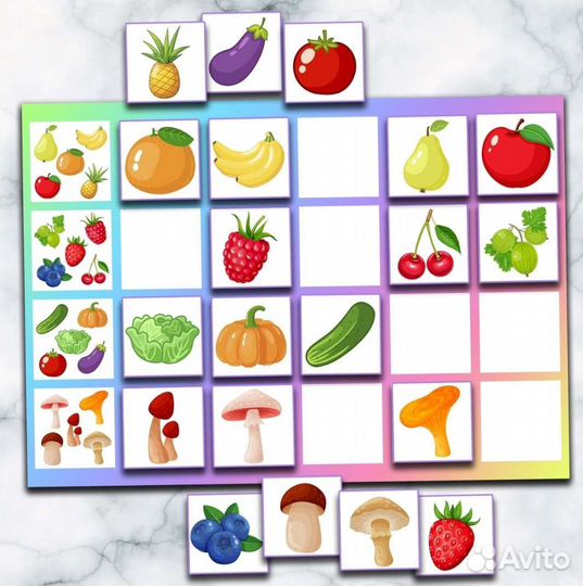 Развивающие пособия на липучках