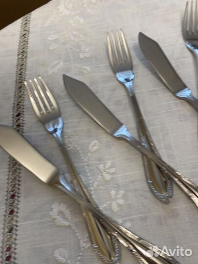 Набор столовых приборов для рыбы цептер