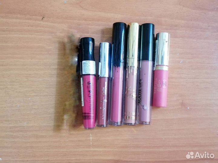 Помада матовая блеск для губ пакетом