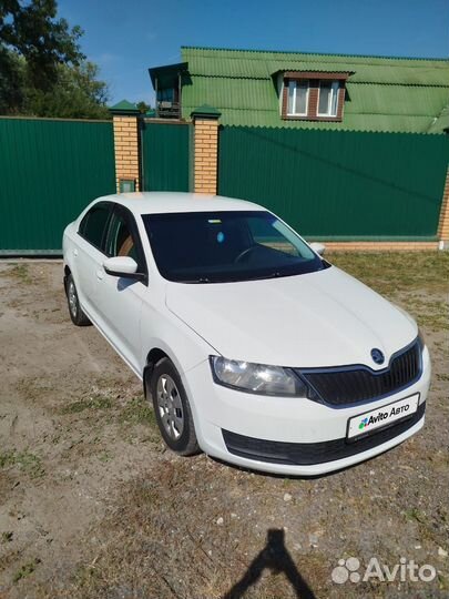 Skoda Rapid 1.6 МТ, 2018, 198 000 км