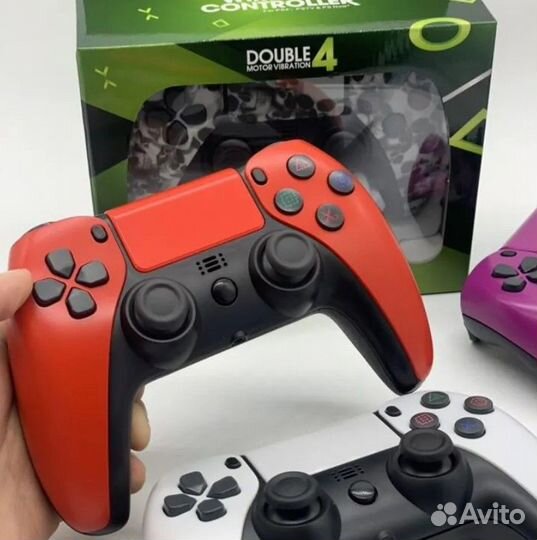 Джойстик dualshock ps4 в корпусе ps5 новый