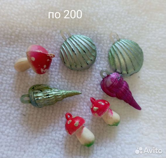 Елочные игрушки СССР малютка