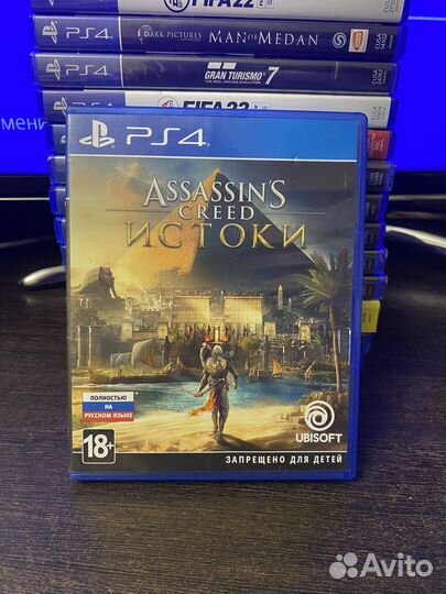 Игра для приставки assasin creed истоки ps4