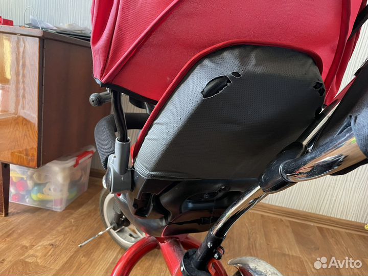 Детский велосипед бу с ручкой