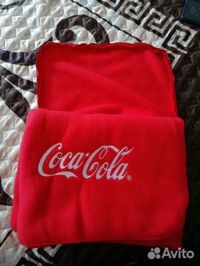 Плед подушка 2в1 Coca Cola