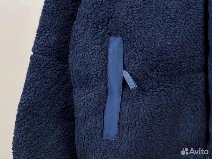 The North Face Sherpa Fleece Nuptse Dark Blue